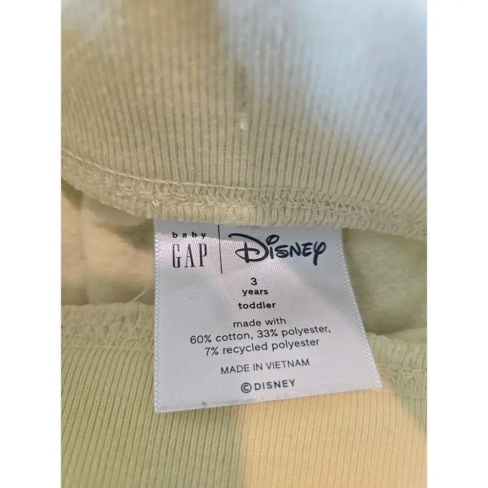 Gap Kids Yellow Minnie Mouse Sweatshirt 2 & Sweatpants size 3 Pre Owned
